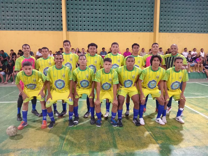 Seleção masculina de futsal estreia na taça cidade José de Freitas de futsal